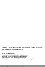 ASROCK P4S55FX User Manual preview