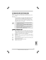 Preview for 17 page of ASROCK P55 DELUXE3 - Installation Manual