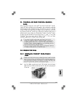 Preview for 21 page of ASROCK P55 DELUXE3 - Installation Manual