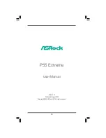 ASROCK P55 EXTREME User Manual предпросмотр