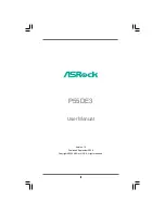 ASROCK P55DE3 User Manual предпросмотр