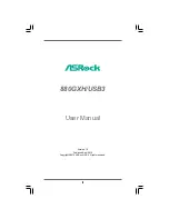 Предварительный просмотр 1 страницы ASROCK S880GXHUSB3 User Manual