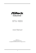 Предварительный просмотр 1 страницы ASROCK STX-1000 User Manual