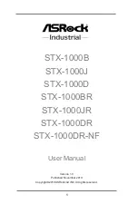 ASROCK STX-1000B User Manual предпросмотр