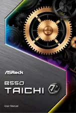 Предварительный просмотр 1 страницы ASROCK Taichi B550 User Manual