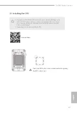 Preview for 21 page of ASROCK Taichi Carrara X670E User Manual