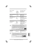 Preview for 61 page of ASROCK WOLFDALE1333-DVI Installation Manual