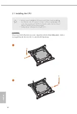 Предварительный просмотр 22 страницы ASROCK X299 creator Manual