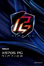 Предварительный просмотр 1 страницы ASROCK X570S PG Riptide User Manual