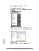 Предварительный просмотр 22 страницы ASROCK X79 Extreme4 Quick Installation Manual
