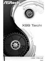 ASROCK X99 Taich User Manual предпросмотр