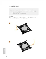 Предварительный просмотр 20 страницы ASROCK X99 Taich User Manual