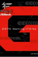 Предварительный просмотр 1 страницы ASROCK Z370 Taichi User Manual