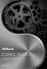 ASROCK Z390 Taichi Ultimate Manual предпросмотр