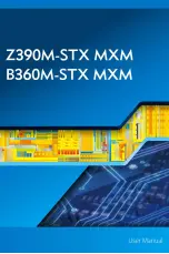 Предварительный просмотр 1 страницы ASROCK Z390M-STX MXM User Manual