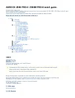 Предварительный просмотр 1 страницы ASROCK Z590 PRO4 Installation Manual