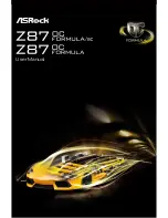 ASROCK Z87 OC Formula User Manual предпросмотр