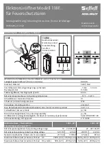 Assa Abloy 118F A71 Series Mounting Instructions preview