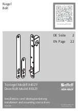 Assa Abloy 4042203148697 Installation And Mounting Instructions предпросмотр