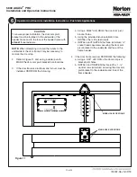 Preview for 15 page of Assa Abloy 5800 ADAEZ PRO Installation And Operation Instructions Manual