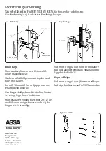 Assa Abloy 836S Fitting Instructions предпросмотр