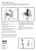 Preview for 2 page of Assa Abloy 836S Fitting Instructions