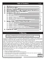 Preview for 2 page of Assa Abloy 9800 TCNE1 Series Installation Instructions Manual