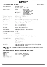 Preview for 18 page of Assa Abloy Abloy EL420 Manual