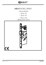 Assa Abloy Abloy EL590 Manual preview