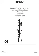 Assa Abloy Abloy EL648 Manual предпросмотр