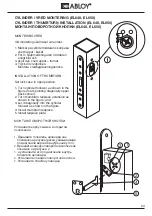 Предварительный просмотр 23 страницы Assa Abloy Abloy EL648 Manual