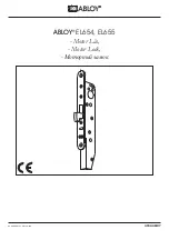 Предварительный просмотр 1 страницы Assa Abloy ABLOY EL654 Manual