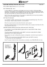 Предварительный просмотр 13 страницы Assa Abloy ABLOY EL654 Manual