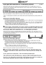 Предварительный просмотр 6 страницы Assa Abloy Abloy PE580 Manual