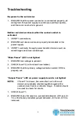 Предварительный просмотр 8 страницы Assa Abloy Adams Rite 3000SE Installation Instructions Manual