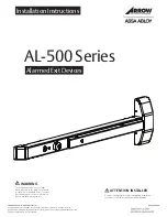 Preview for 1 page of Assa Abloy Arrow AL-500 Series Installation Instructions Manual