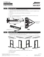 Preview for 5 page of Assa Abloy Arrow AL-500 Series Installation Instructions Manual