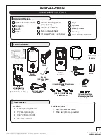 Предварительный просмотр 4 страницы Assa Abloy Arrow Revolution U4A-YRHCPZB0 Installation And Programming Instructions