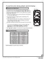 Preview for 17 page of Assa Abloy Arrow Revolution U4A-YRHCPZB0 Installation And Programming Instructions