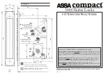 Preview for 1 page of Assa Abloy Assa compact 3000 Series Fitting Instructions