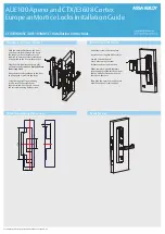 Preview for 2 page of Assa Abloy AUE100 Aperio Installation Manual