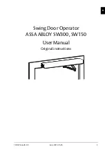 Preview for 3 page of Assa Abloy Besam SW150 User Manual