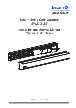 Assa Abloy Besam SW200i US Installation And Service Manual preview