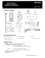 Assa Abloy Cabinet Lock Series Installation Instructions Manual preview