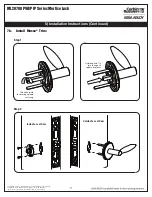 Предварительный просмотр 11 страницы Assa Abloy CL33700 TCPWI1 Installation Instructions Manual