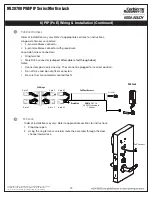 Предварительный просмотр 19 страницы Assa Abloy CL33700 TCPWI1 Installation Instructions Manual