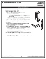 Предварительный просмотр 28 страницы Assa Abloy CL33700 TCPWI1 Installation Instructions Manual