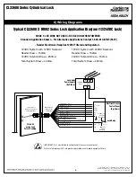 Предварительный просмотр 6 страницы Assa Abloy Corbin Russwin Access 600 CL33600 TCRNE1 M802 Installation Instructions Manual