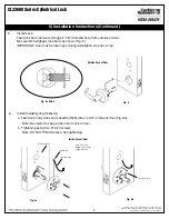 Предварительный просмотр 9 страницы Assa Abloy Corbin Russwin Access 600 CL33600 TCRNE1 M802 Installation Instructions Manual