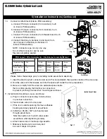 Предварительный просмотр 12 страницы Assa Abloy Corbin Russwin Access 600 CL33600 TCRNE1 M802 Installation Instructions Manual